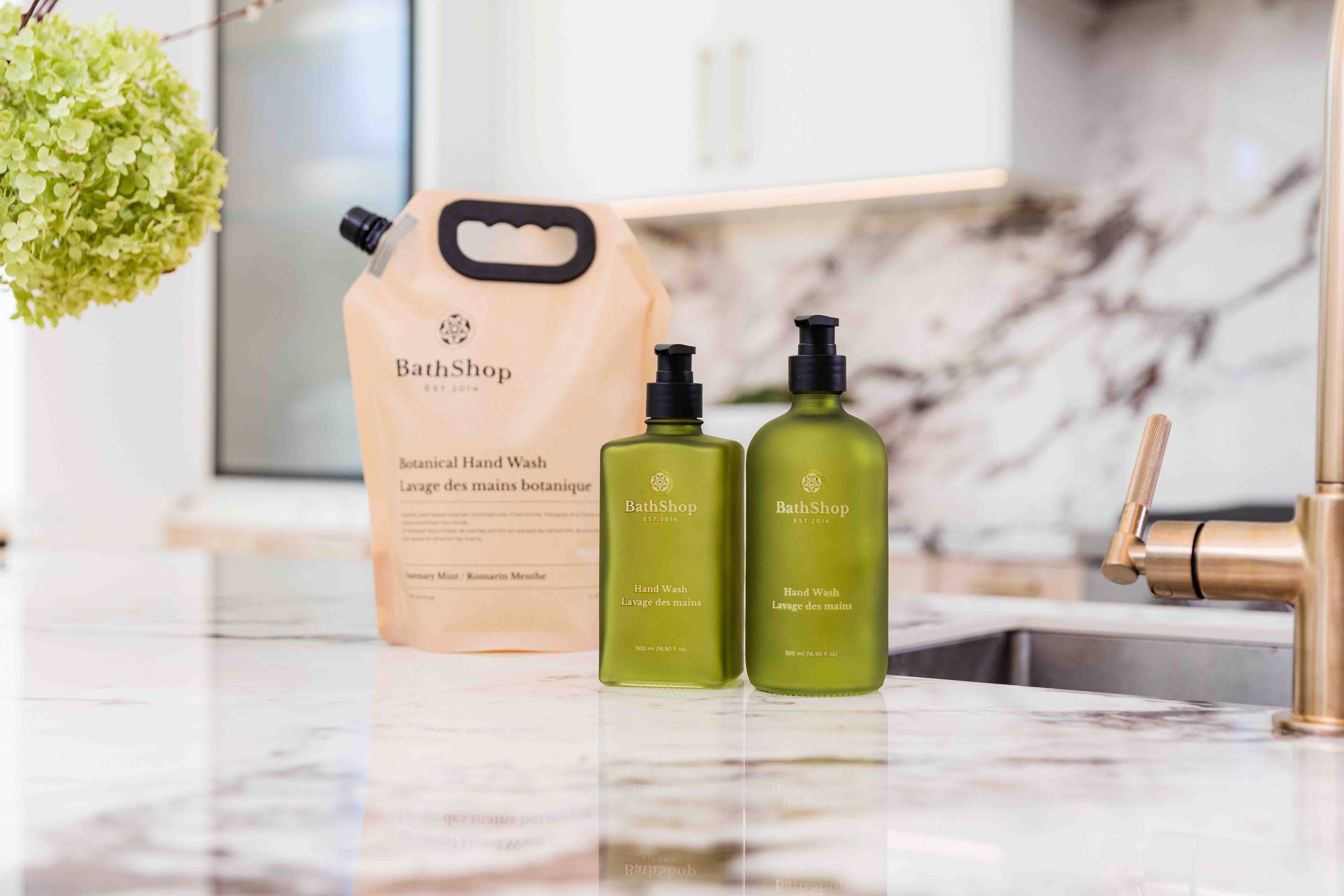 Plant-Based and sustainable products by The Bath Shop. Made in Canada