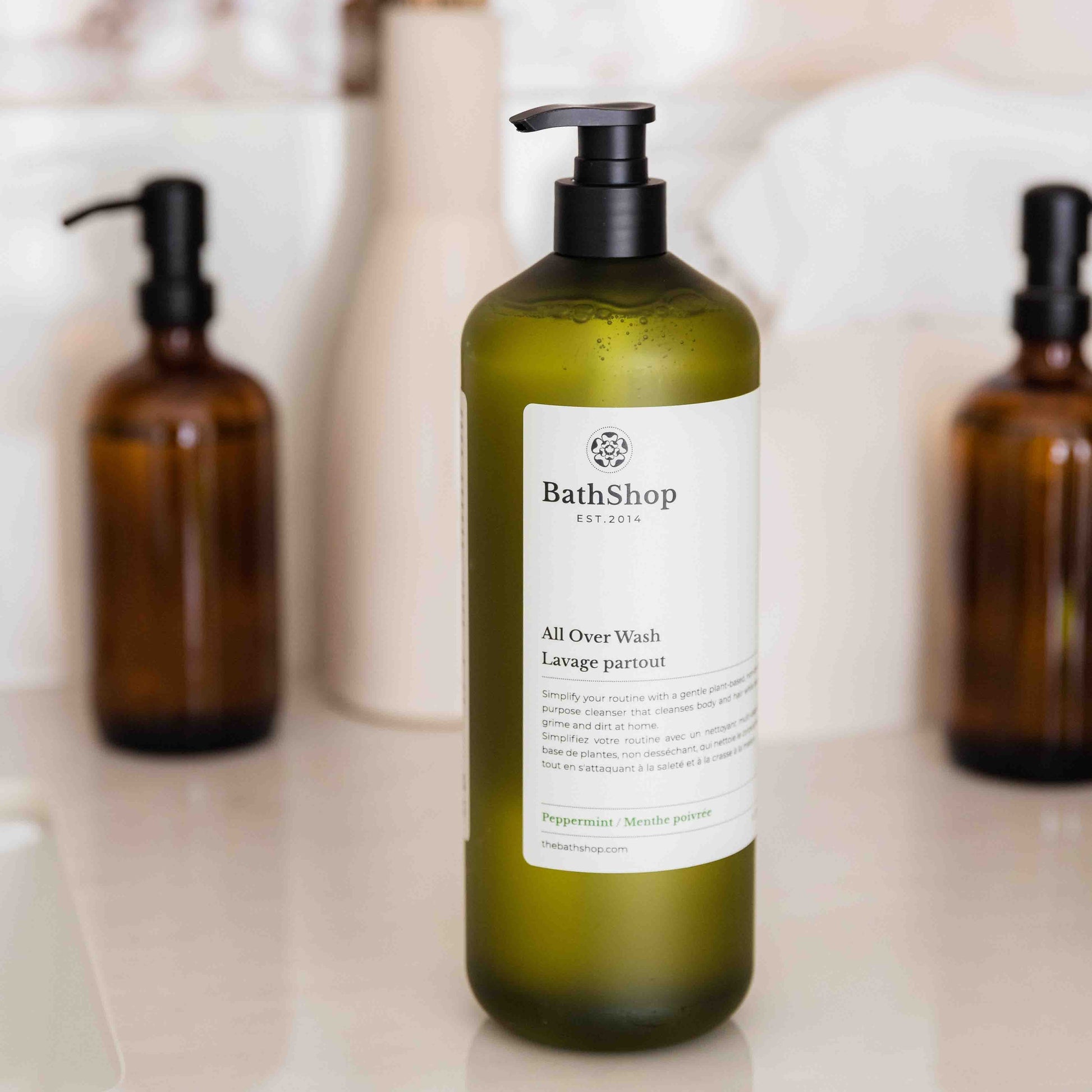 All Over Wash by The Bath Shop – plant-based multi-purpose cleanser